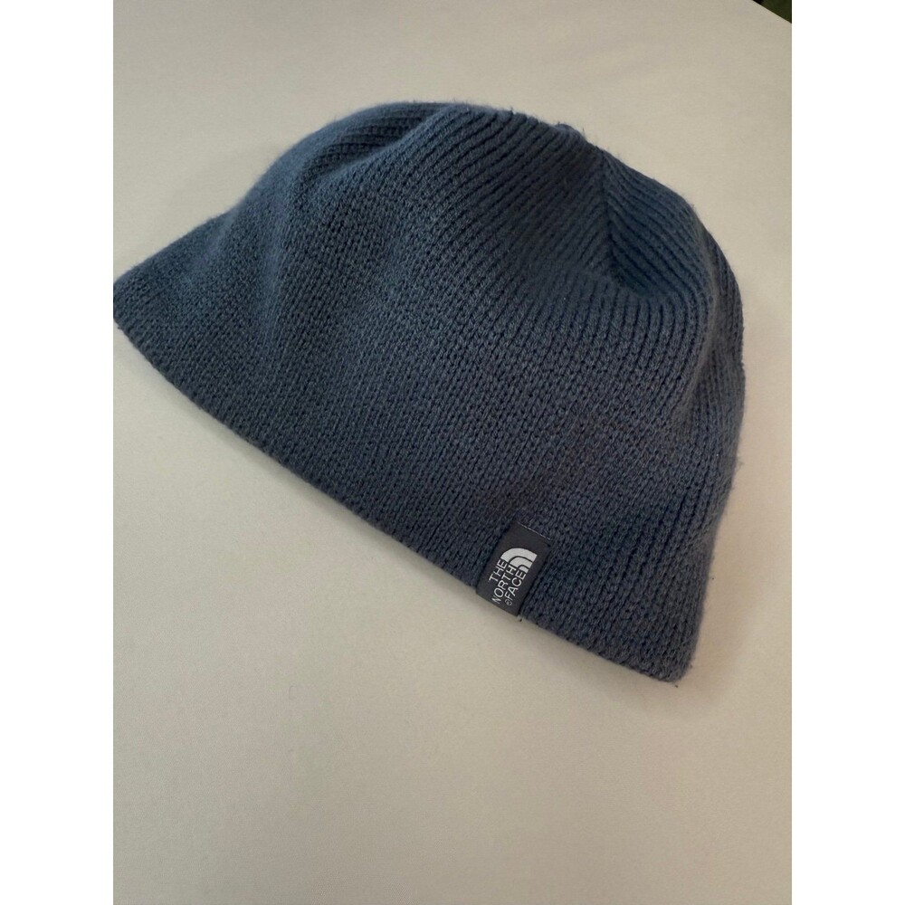 The North Face Mountain Beanie Asphalt Grey Fleece Lined Winter Hat OS